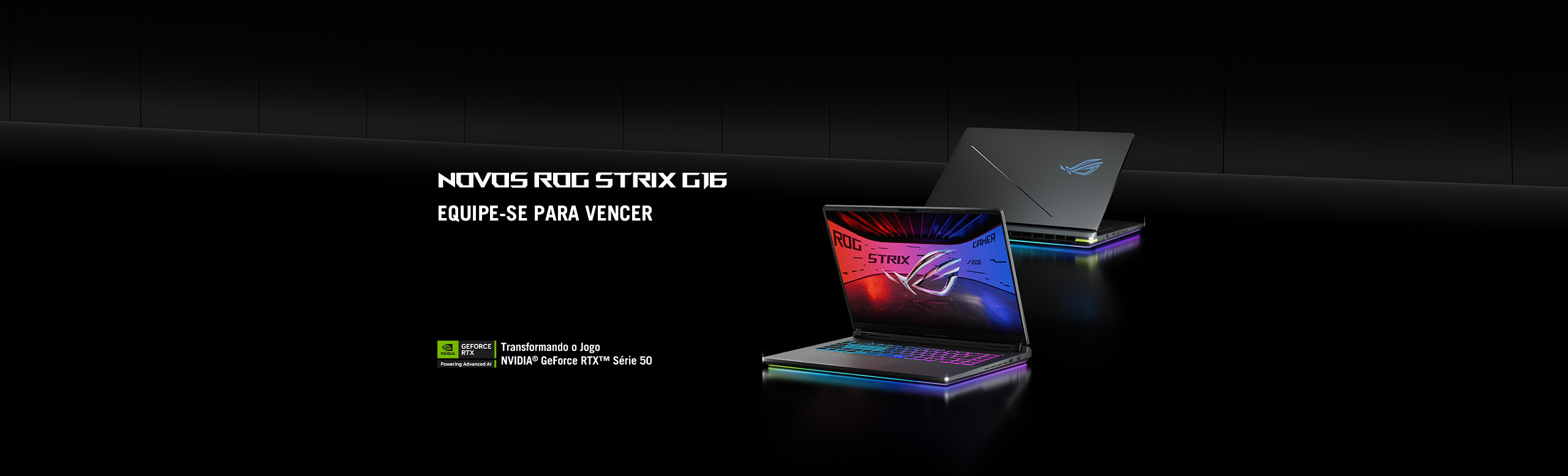 Novos ROG Strix G16 2025