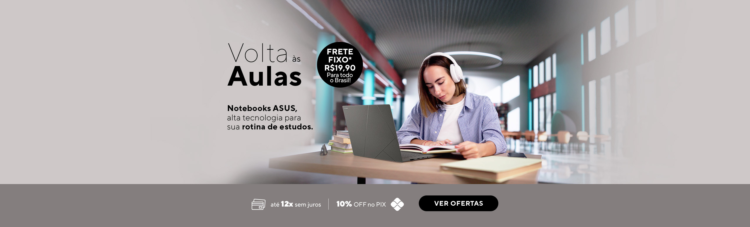 Aproveite frete fixo R$ 19,90