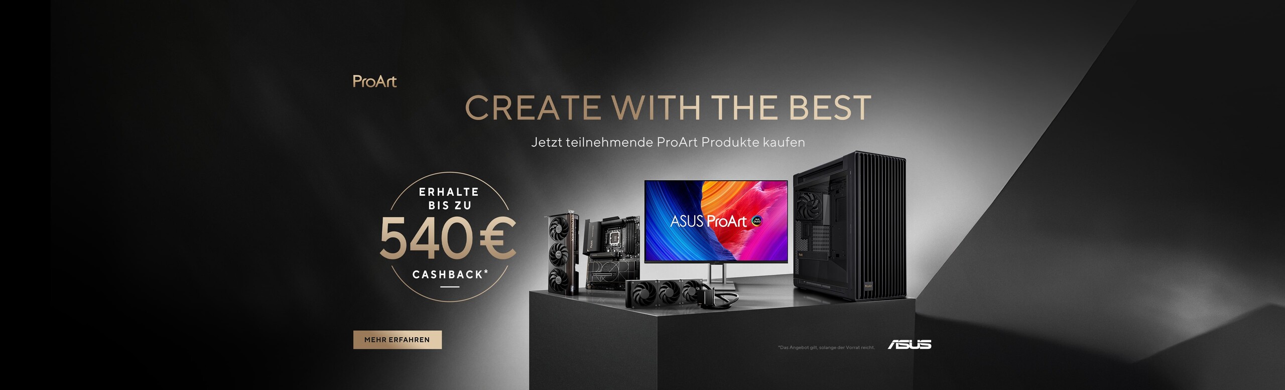 ProArt Cashback Banner