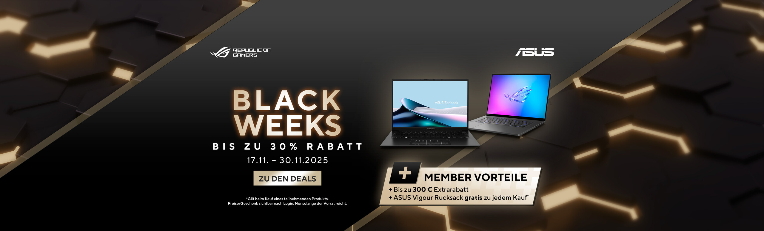 ASUS Black Friday Weeks 2025