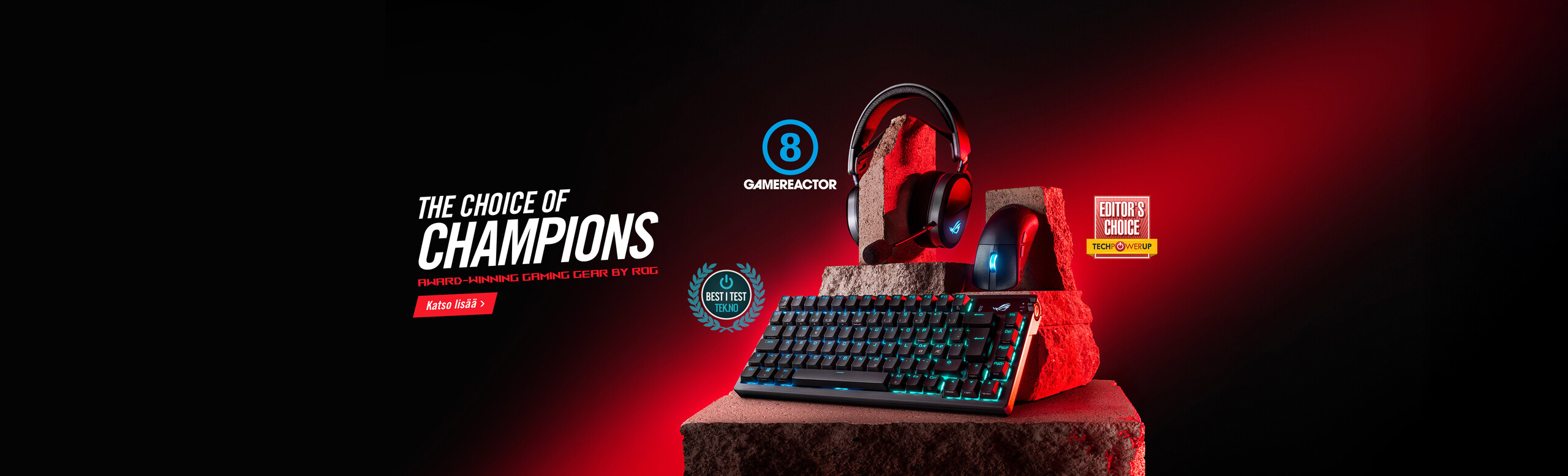 Asus ROG gaming-lisävarusteet