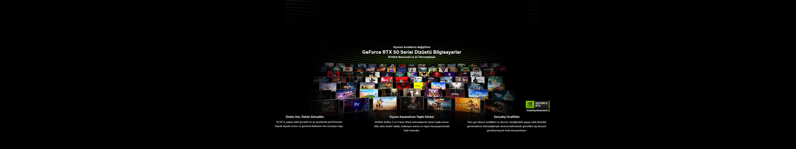 GeForce RTX 50 Serisi Dizüstü Bilgisayarlar