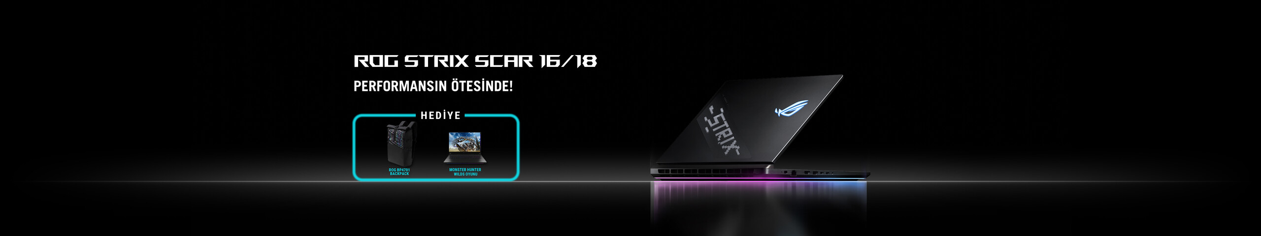 ROG STRIX SCAR 16 18 - PERFORMANSIN ÖTESİNDE