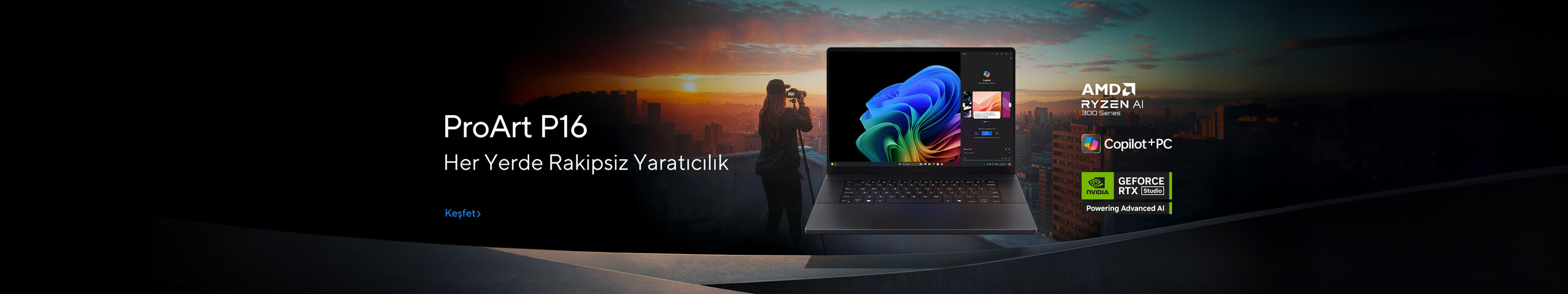 ProArt P16 H7606 - Her yerde rakipsiz yaratıcılık