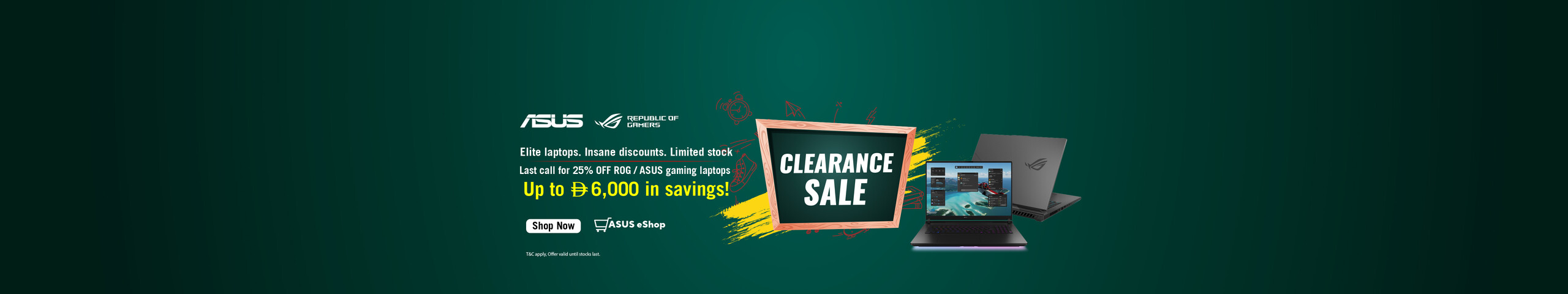 Mega sale