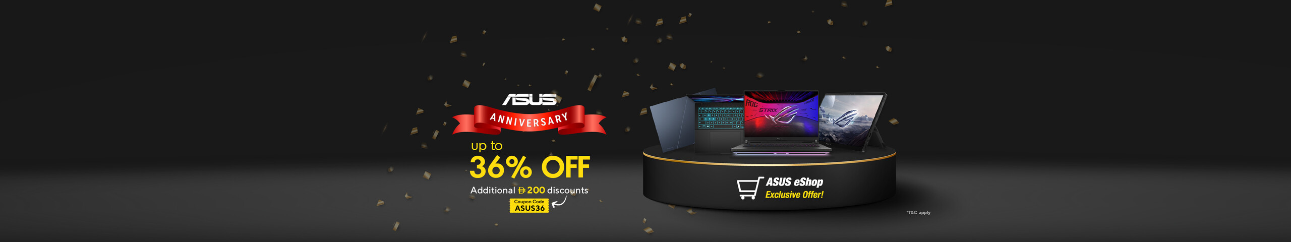 Eshop Asus Anniversary Campaign