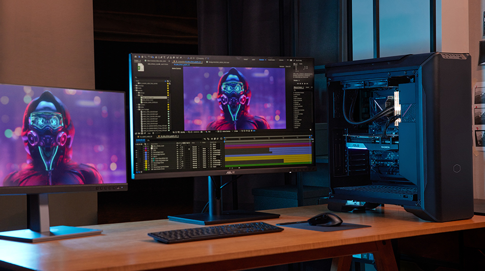 Profesyonel bir animasyon ve oyun tasarımı PC yapısı