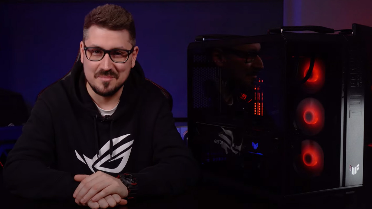 Видео ПК с 900+ FPS CS:GO в корпусе TUF Gaming