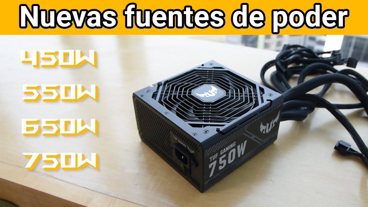 Fuentes de poder TUF Gaming