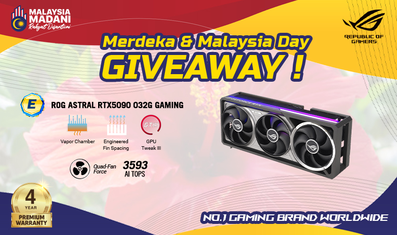 Merdeka & Malaysia Day Giveaway
