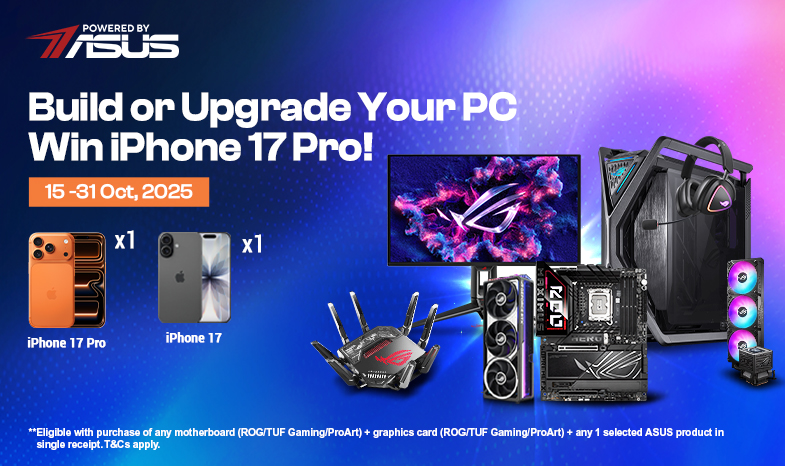 Build or Upgrade your PC & Win iphoness 17 Pro!