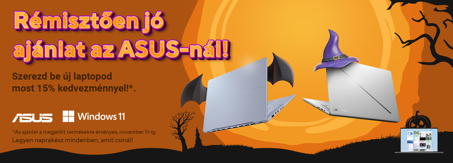 ASUS eShop Halloween Sale 2025