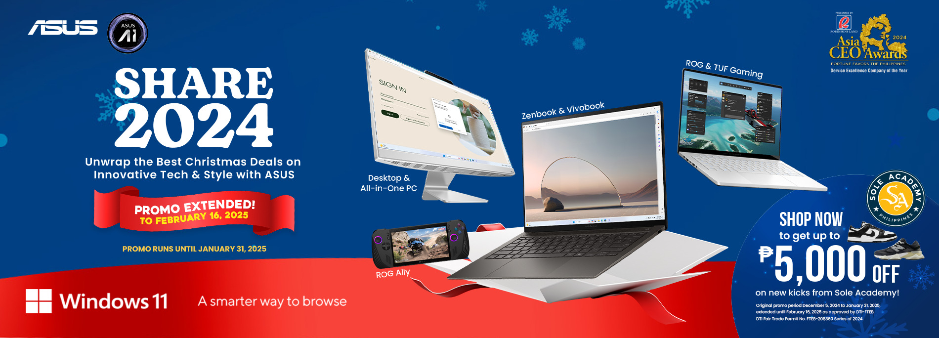 ASUS SHARE 2024 | New Year Sale | Laptop, Desktop & All-In-One PC Deals​
