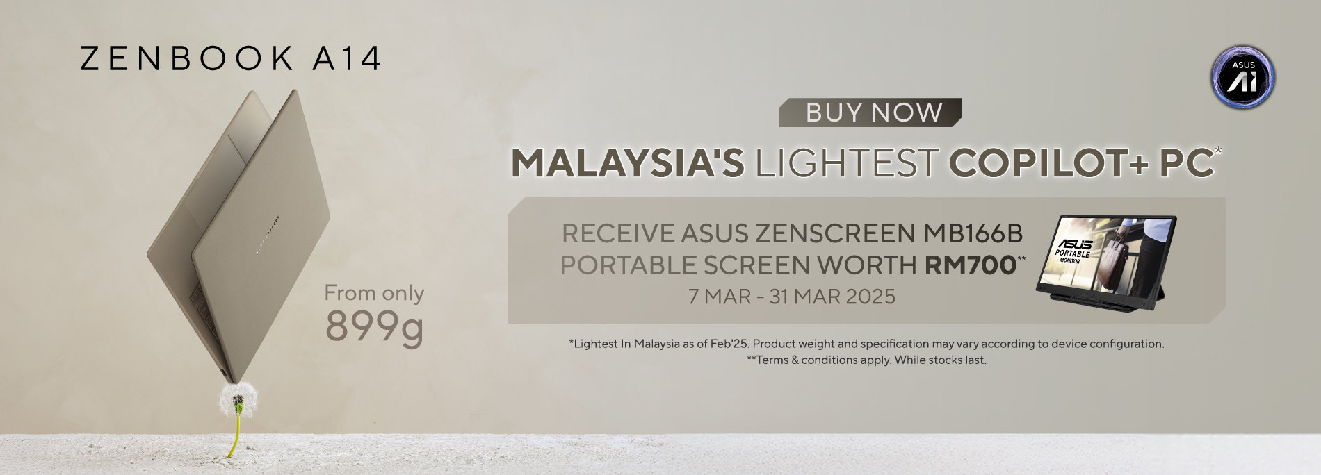 Exclusive Bundle | ASUS Zenbook A14
