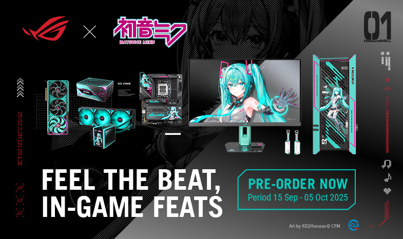 ASUS x Hatsune Miku Pre-Order