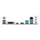 TUF Z370-PLUS GAMING I/O ports closeup