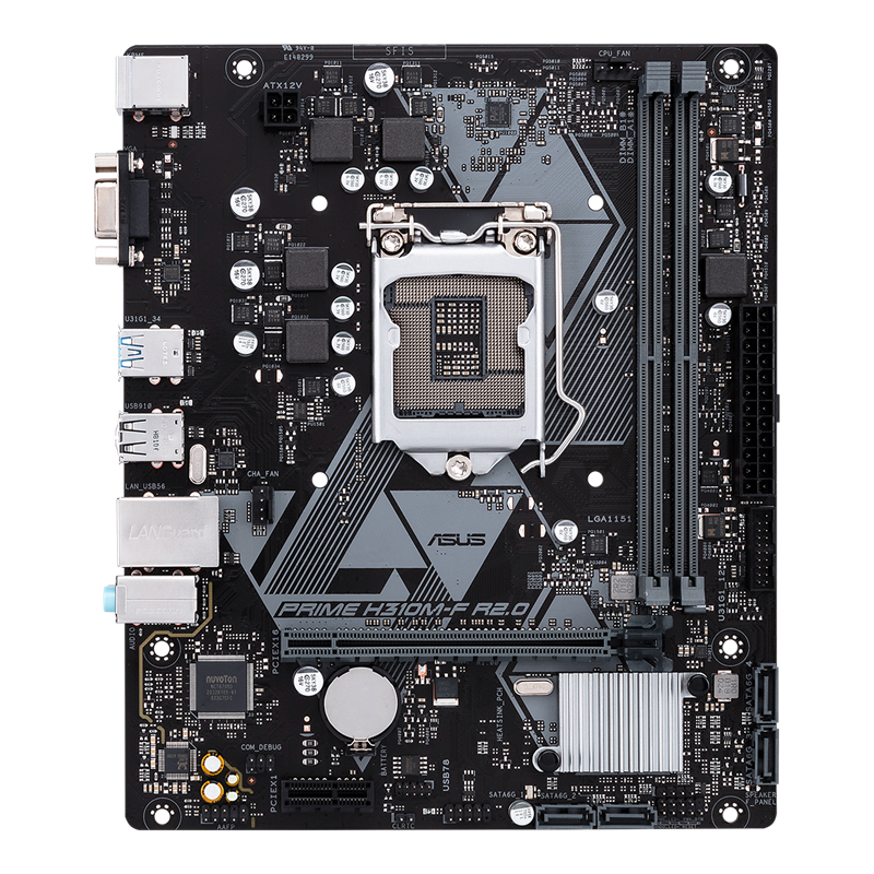 PRIME H310M-F R2.0 front view
