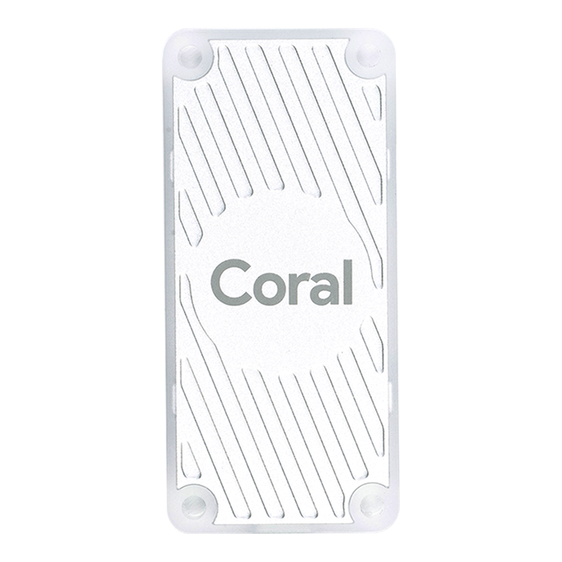 Coral USB Accelerator front view