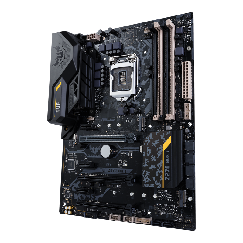 TUF Z270 MARK 2 motherboard, left side view