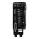 ASUS TUF Gaming X3 GeForce GTX 1660 6GB GDDR5 graphics card, showing I/O ports
