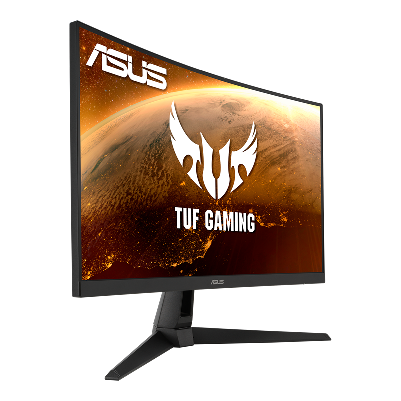 TUF Gaming VG27VH1B, front view to the right
