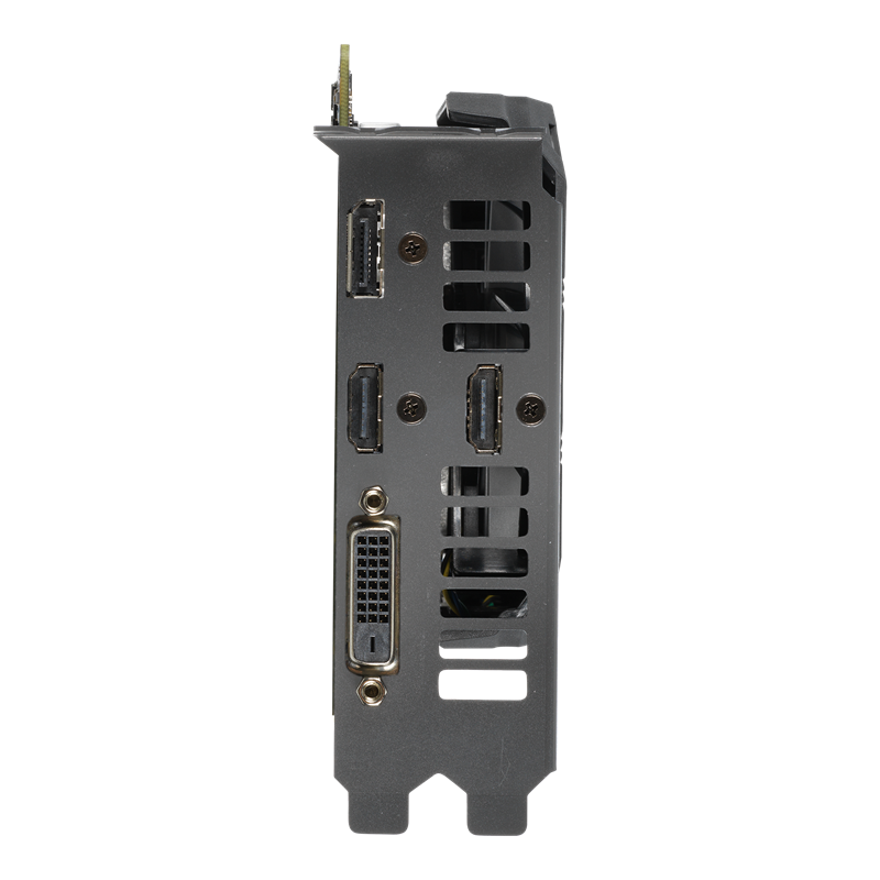 Dual GeForce GTX 1660 Ti graphics card, I/O ports