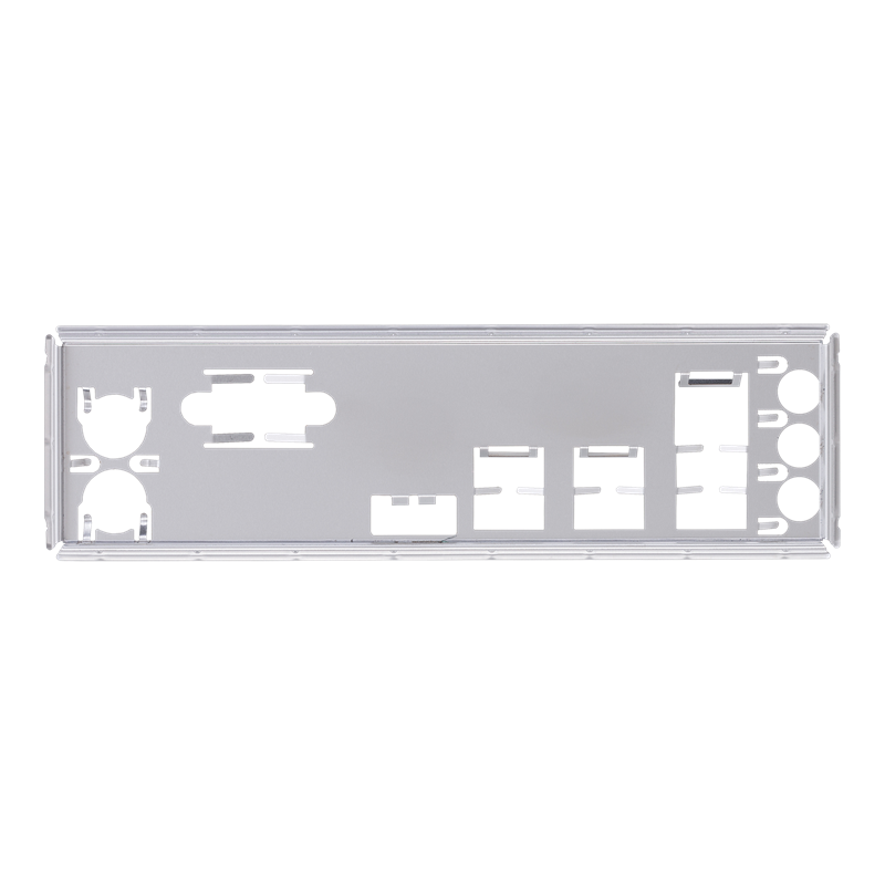 PRIME A320M-K/CSM motherboard, I/O ports shield view