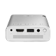 ZenBeam E1, rear view showing connectivity ports