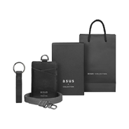 ASUS Double-sided Leather Card Holder & Key Chain Set