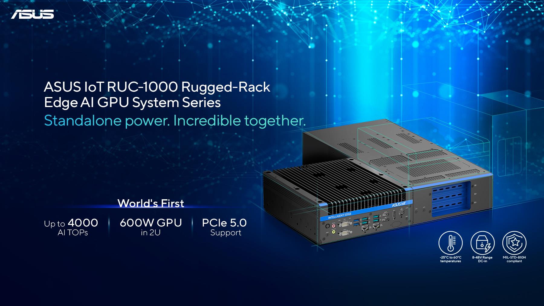 ASUS IoT RUG-1000 Rugged-Rack