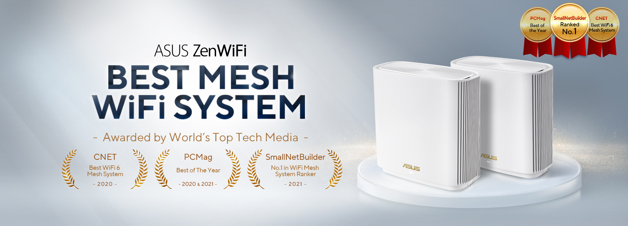 Le meilleur système maillé et routeur ASUS ZenWiFi