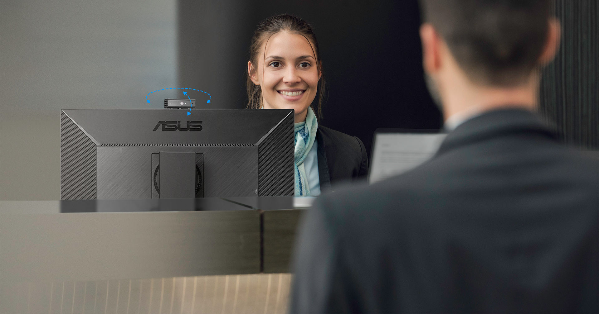 With a built-in 2MP Full HD webcam BE24DQLB is ready-made for web video-conferencing and live-streaming.