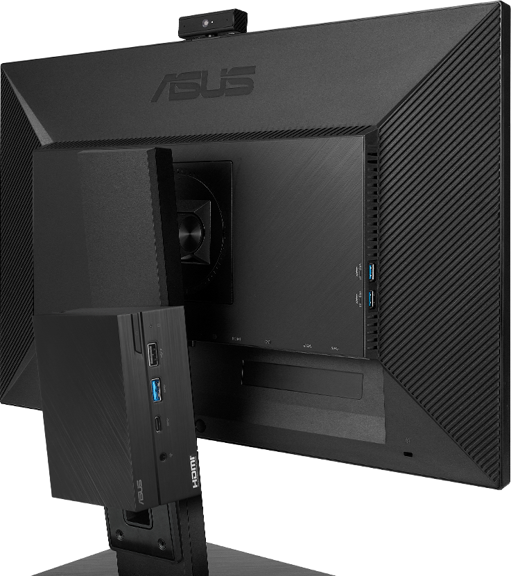 BE24DQLB is VESA-mountable, so it's easy to hang it on a wall or post.